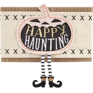 Cute Mud Pie Halloween pillow WRAP (pillow not included)